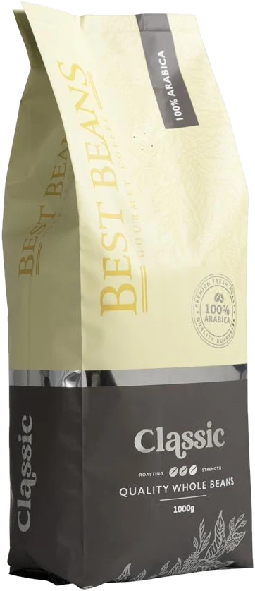 Best Beans Classic kohviubade 1000 g pakend
