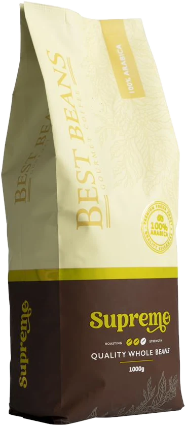 Best Beans Supreme kohviubade 1000 g pakend